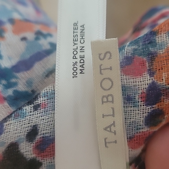 Talbots multicolor scarf - Picture 3 of 3